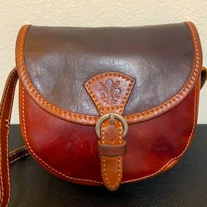 Italian leather crossbody purse (small)